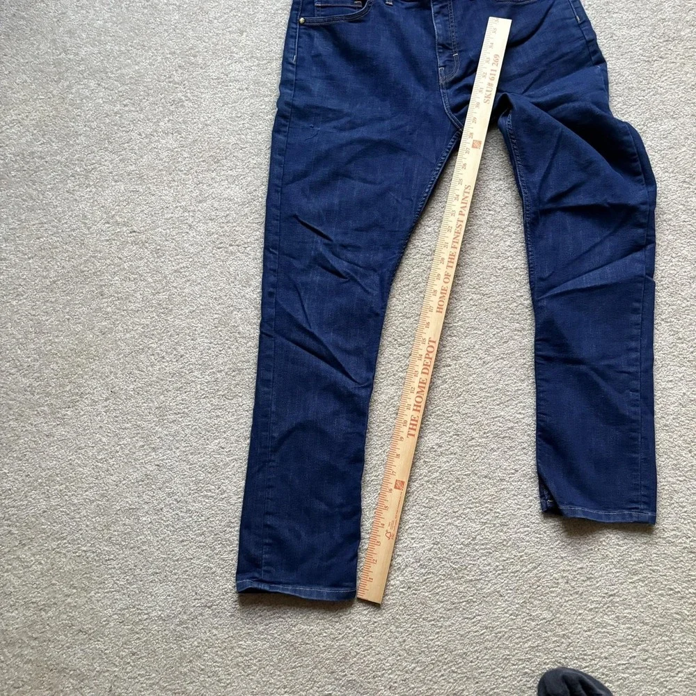Patagonia Jeans Womens 33x28.5 Dark‎ Wash Straight Regular Organic Cotton Denim